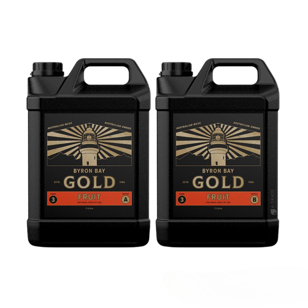 BYRON BAY GOLD Fruit A/B Set - A-Grade Hydroponics