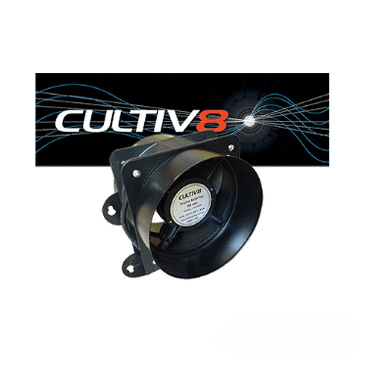 CULTIV8 100mm Inline Fan - A-Grade Hydroponics