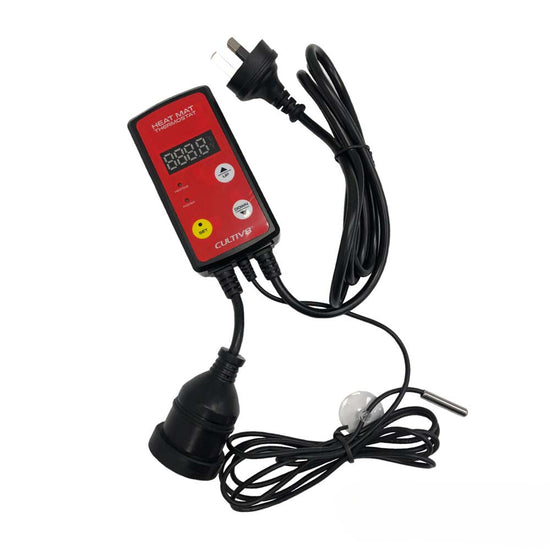 CULTIV8 Heat Mat Thermostat - A-Grade Hydroponics