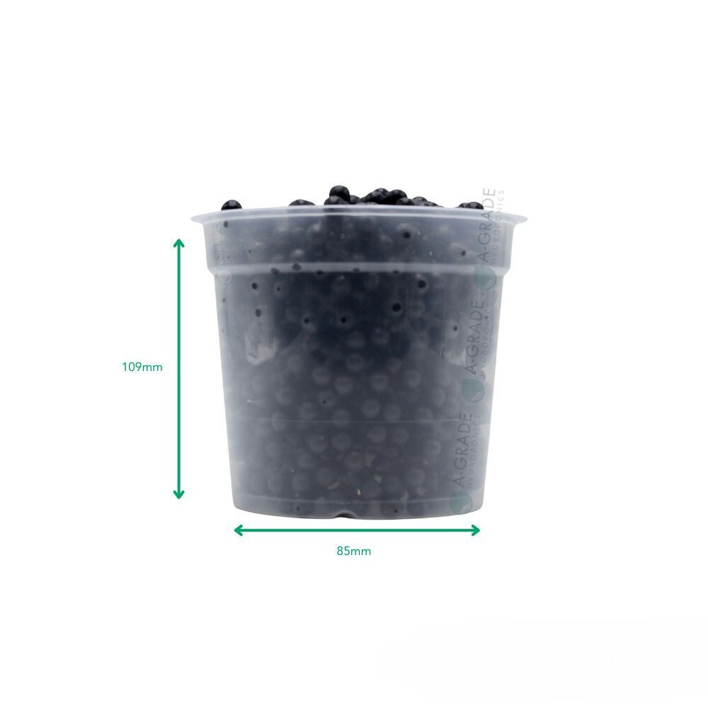 TEKU® 120mm Clear Orchid Pot - A-Grade Hydroponics