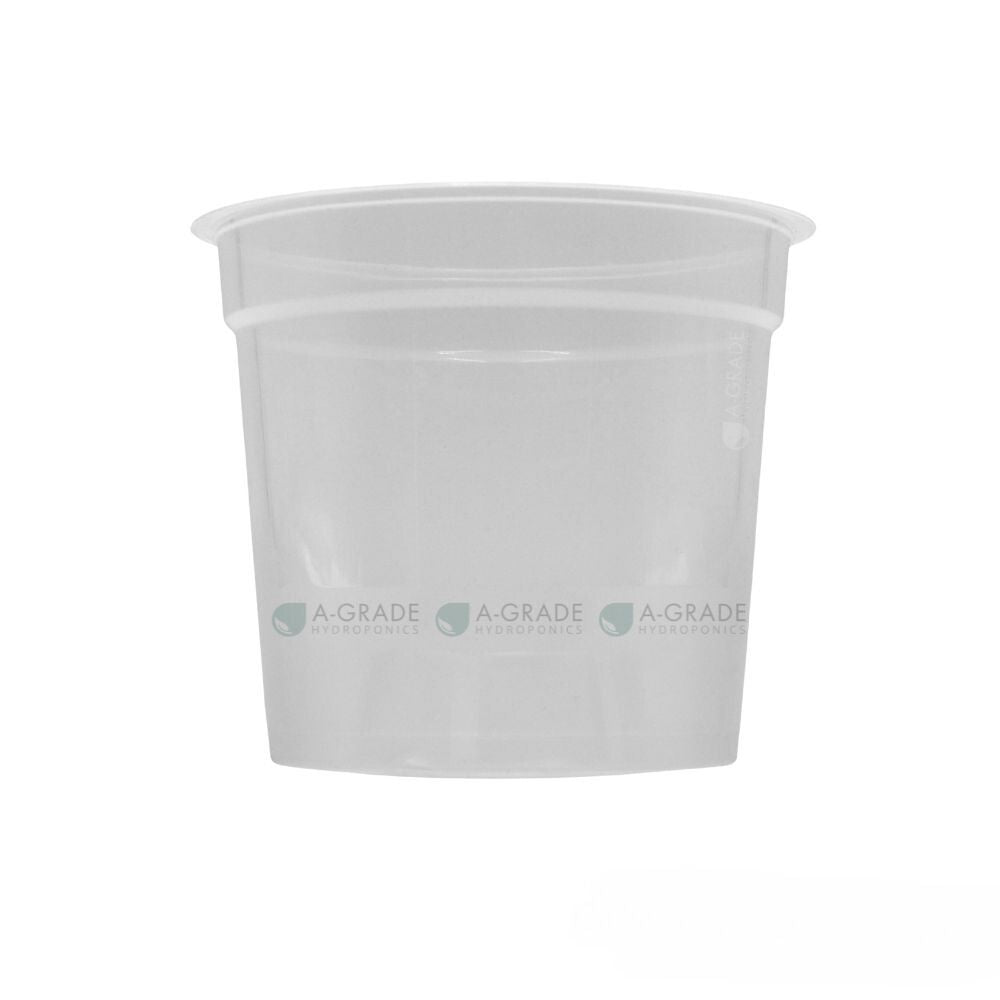 TEKU® 120mm Clear Orchid Pot - A-Grade Hydroponics