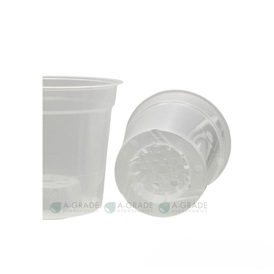 TEKU® 150mm Clear Orchid Pot - A-Grade Hydroponics