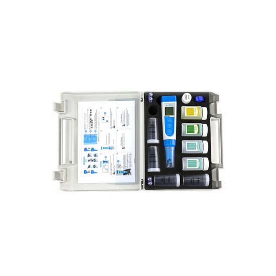 APERA PC60 Premium Multiparameter pH/EC/TDS/Salinity/Temp Pocket Tester Kit - A-Grade Hydroponics