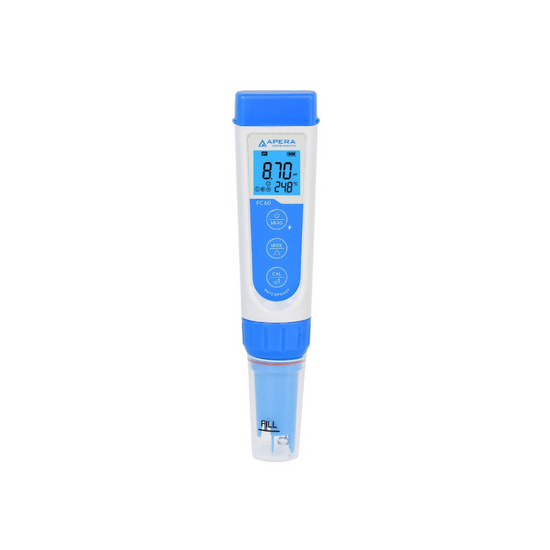 APERA PC60 Premium Multiparameter pH/EC/TDS/Salinity/Temp Pocket Tester Kit - A-Grade Hydroponics