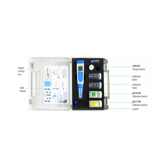 APERA PH60 Premium Pocket pH Tester Kit - A-Grade Hydroponics