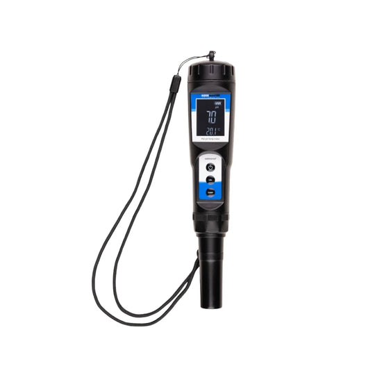 Aqua Master Tool P50 Pro2 pH Temp Meter digital waterproof pH and temperature meter with LCD screen and wrist strap for water testing