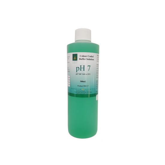 AUSTRALIAN SCIENTIFIC pH 7.0 Calibration Solution 500ml - A-Grade Hydroponics