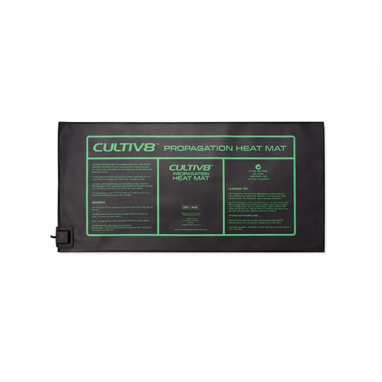 CULTIV8 flexible propagation heat mat for seedlings, cuttings and indoor plant germination systems
