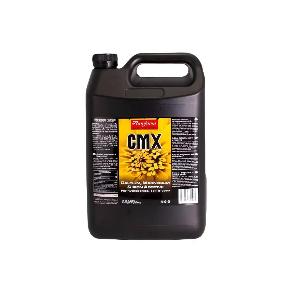 FLAIRFORM CMX 5L calcium, magnesium and iron additive for hydroponics, coco and soil nutrient supplementation.