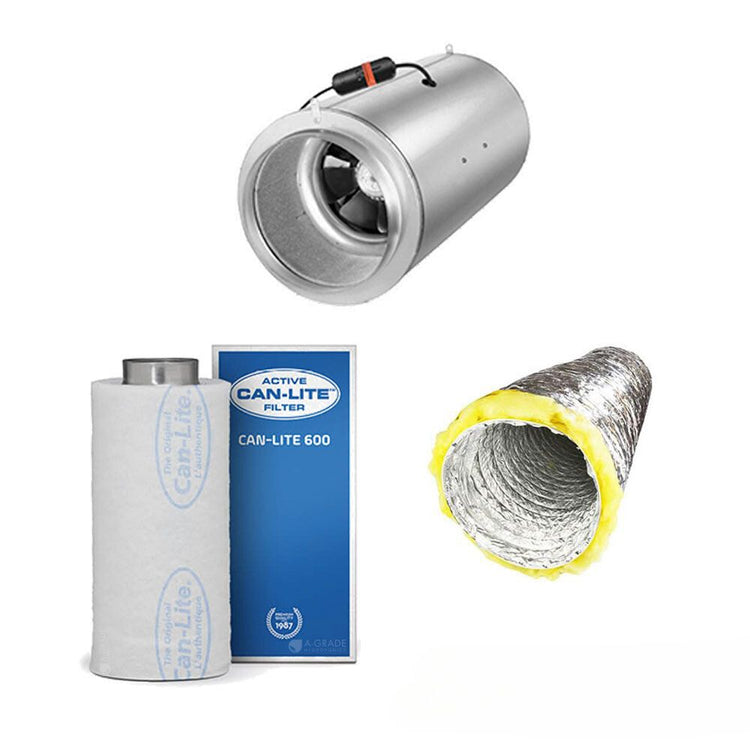 Iso-Max 150mm Ventilation Pack - A-Grade Hydroponics
