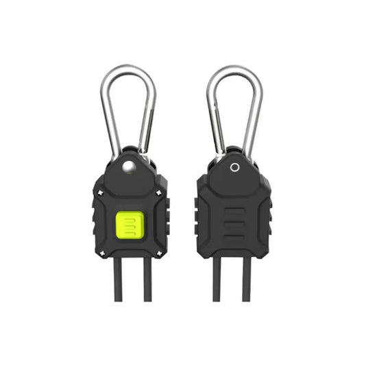 Light-duty SUN GRIP ratchet hanger pair with metal carabiners and push-button release system