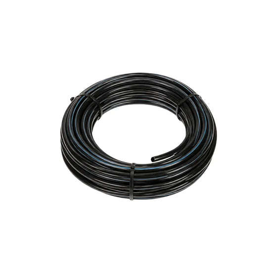 13mm soft poly hose for hydroponic irrigation systems, flexible poly tubing for pumps, reservoirs and grow room plumbing.