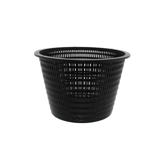 200mm black mesh net pot for hydroponics, large DWC basket with excellent root aeration