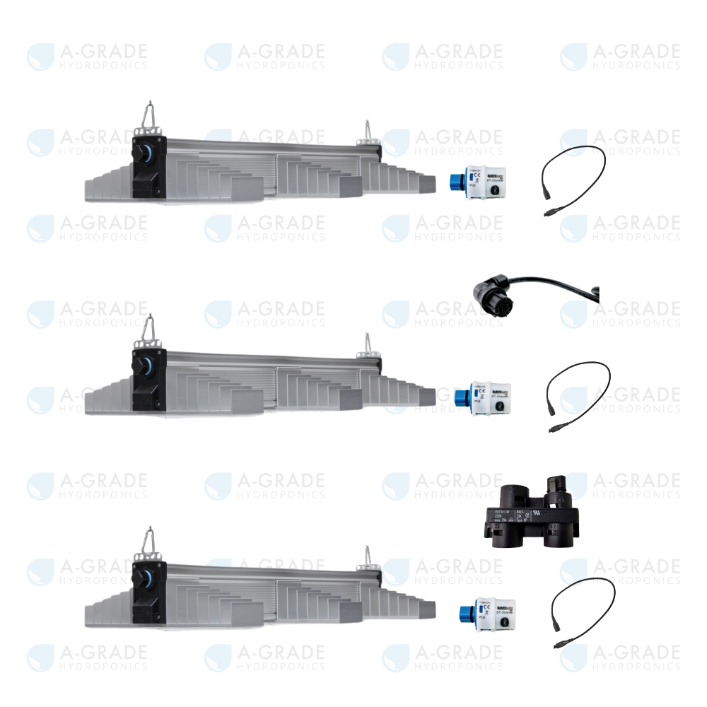 SANlight EVO 3-80 Series 190W Trio Lighting Package - A-Grade Hydroponics