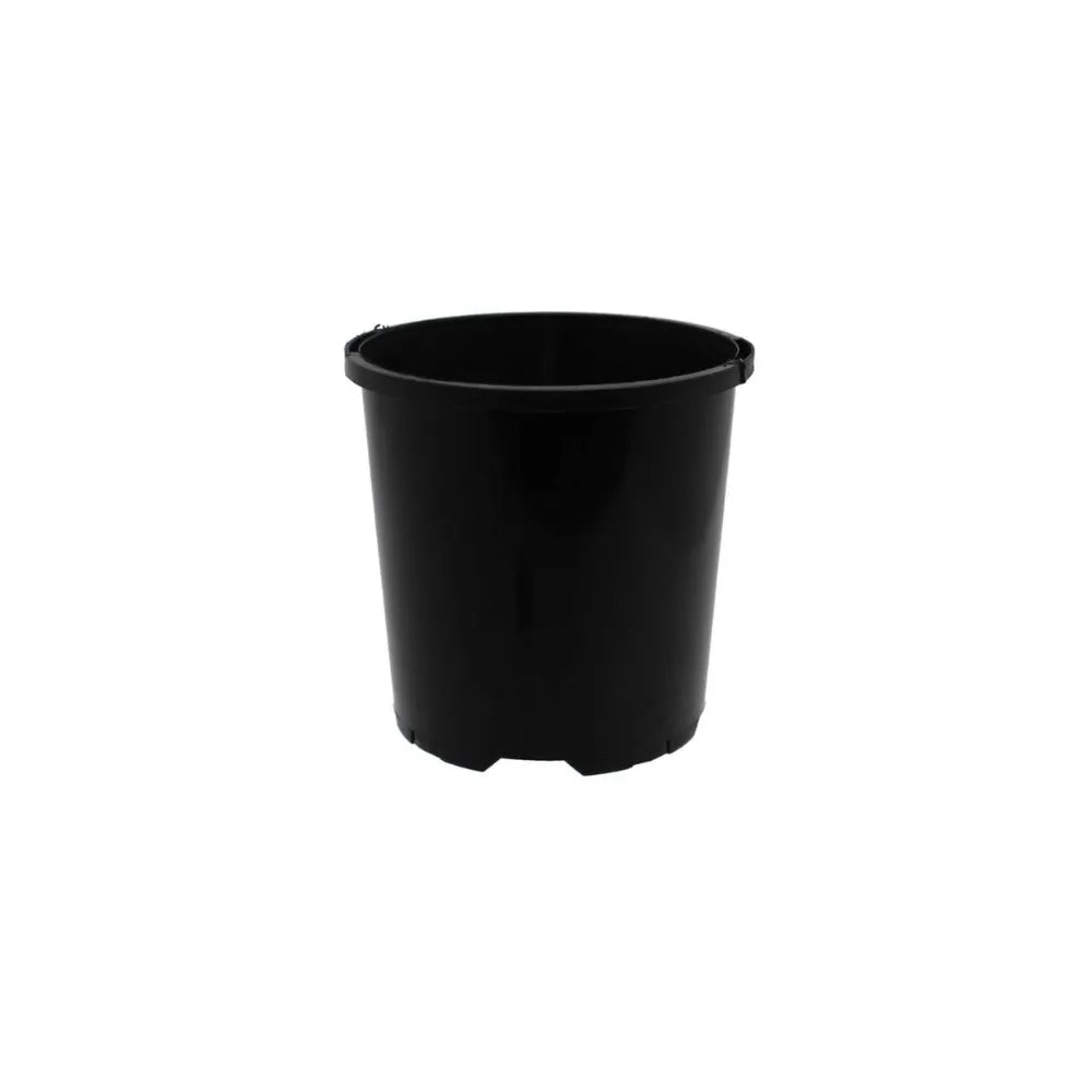 Black 500ml plastic lightweight hydroponic seedling planter for propagation and gardening