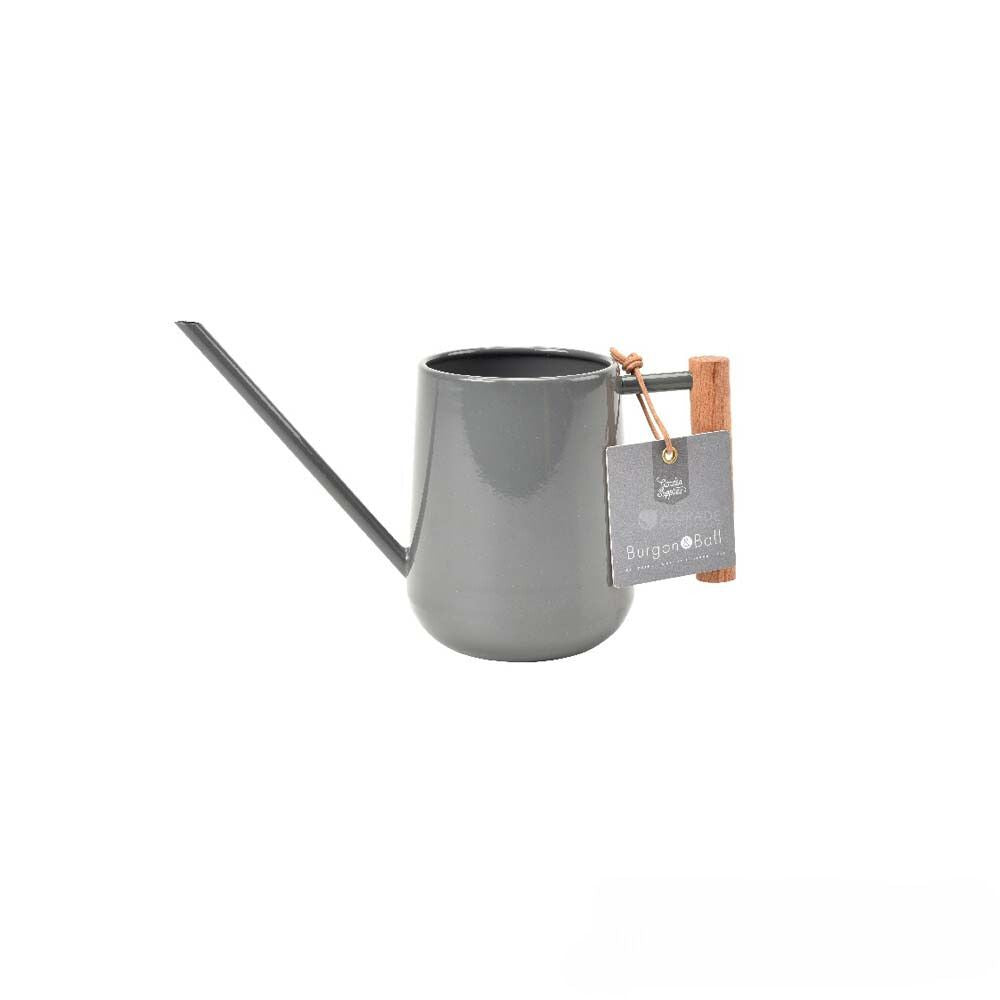 BURGON and BALL Indoor Watering Can Charcoal - A-Grade Hydroponics