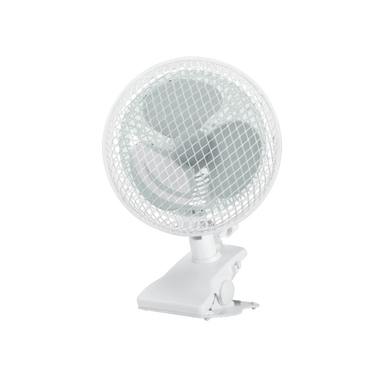 BREEZIN - Oscillating Wall and Desk Clip Fan - A-Grade Hydroponics