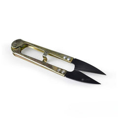 Burgon and Ball Mini Snips open showing razor-sharp metal blades