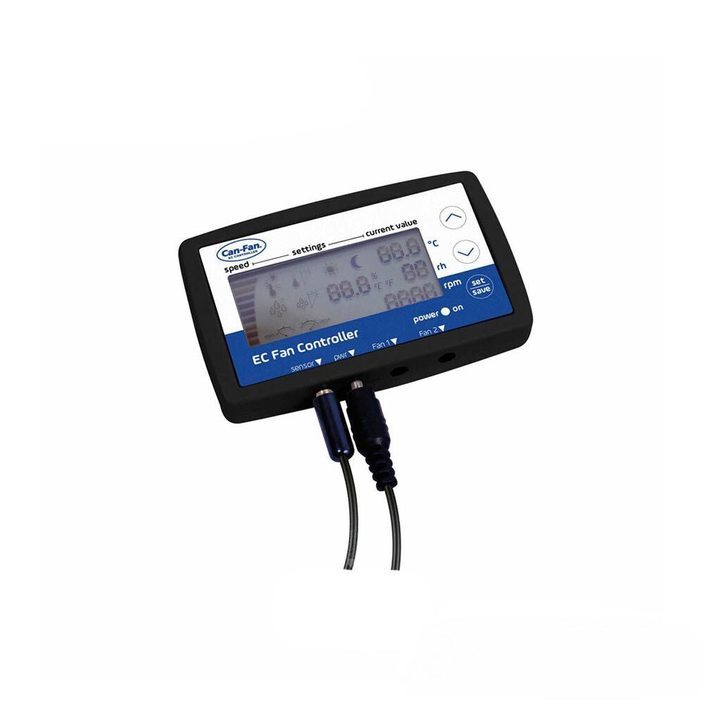 CAN-FAN EC Fan Speed Controller (with LCD) - A-Grade Hydroponics
