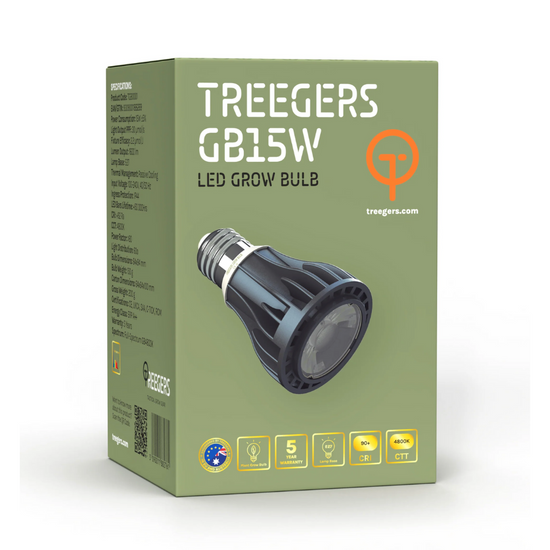 Treegers GB15W LED Grow Bulb