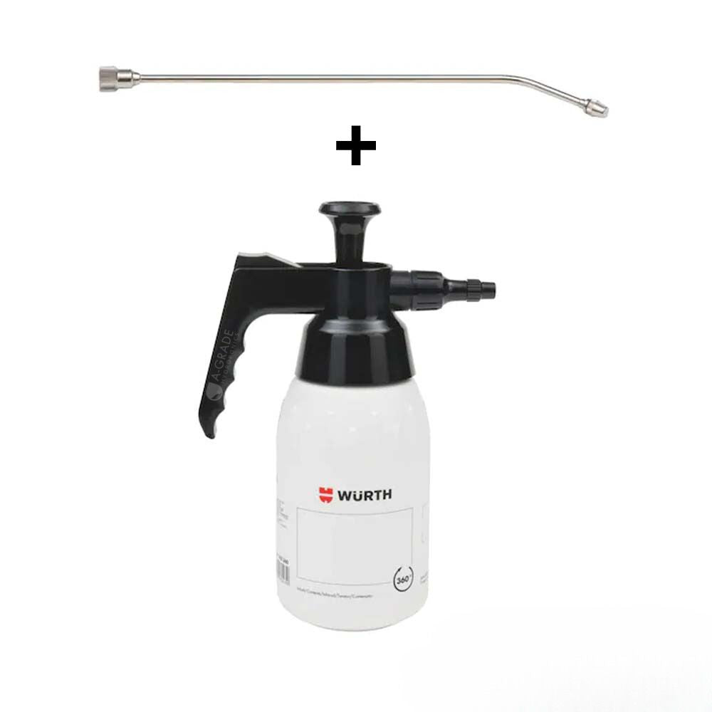 WURTH 360° 1L Pump Spray Bottle - A-Grade Hydroponics