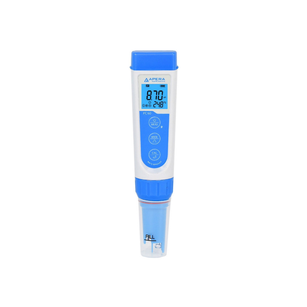 APERA PC60 Premium Multiparameter pH/EC/TDS/Salinity/Temp Pocket Tester Kit - A-Grade Hydroponics