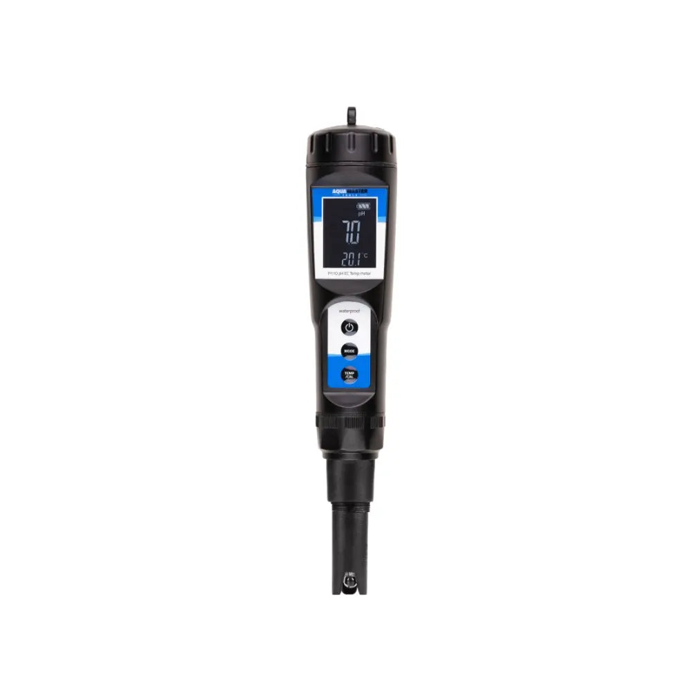 AQUA MASTER TOOLS P110 Pro2 pH, EC and temperature combo pen with digital display and waterproof buttons