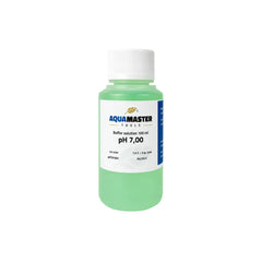 Aqua Master Tools pH 7.00 buffer solution for calibrating hydroponic pH meters, 100ml bottle
