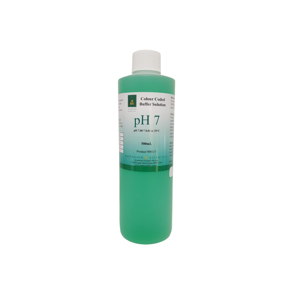 AUSTRALIAN SCIENTIFIC pH 7.0 Calibration Solution 500ml - A-Grade Hydroponics
