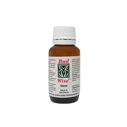 BudWise Flower Feminiser 50ml hydroponic bloom enhancer, plant additive for increased female flowers and improved flowering yield