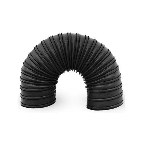 Available in 100, 125, 150, 200, 250 & 250mm diameters. Black PVC combi ducting flexible ventilation hose with steel wire spiral reinforcement for grow tent exhaust and intake airflow