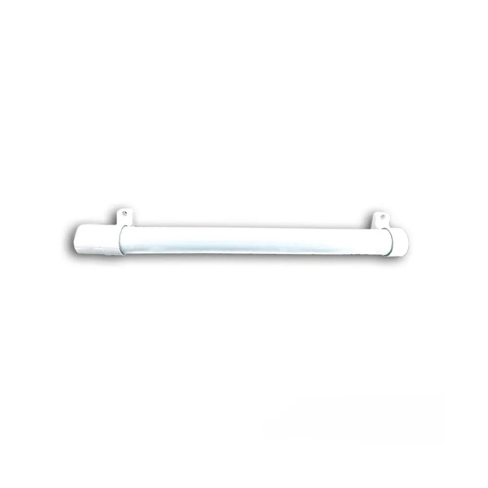 Wall-mounted electric heat bar for indoor grow tent heating, slim design for even heat distribution
