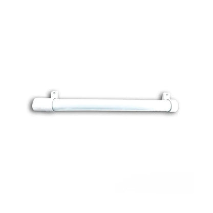 Wall-mounted electric heat bar for indoor grow tent heating, slim design for even heat distribution
