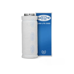CAN-Lite 2500 carbon filter 250mm or 315mm flange for hydroponics grow room odour control with activated carbon filtration