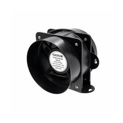 CULTIV8 150mm inline fan for hydroponic grow rooms with quiet, energy-efficient airflow and ventilation control.