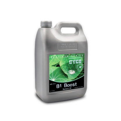 CYCO Platinum Series B1 Boost 5L vitamin B1 plant additive, medium container, hydroponic nutrient for root development and transplant shock reduction