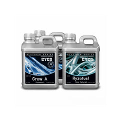 A-Grade Hydro's CYCO Grow Pack 1L with Grow A & B and CYCO Ryzofuel nutrients, hydroponic vegetative growth kit for stronger roots and healthy plant development