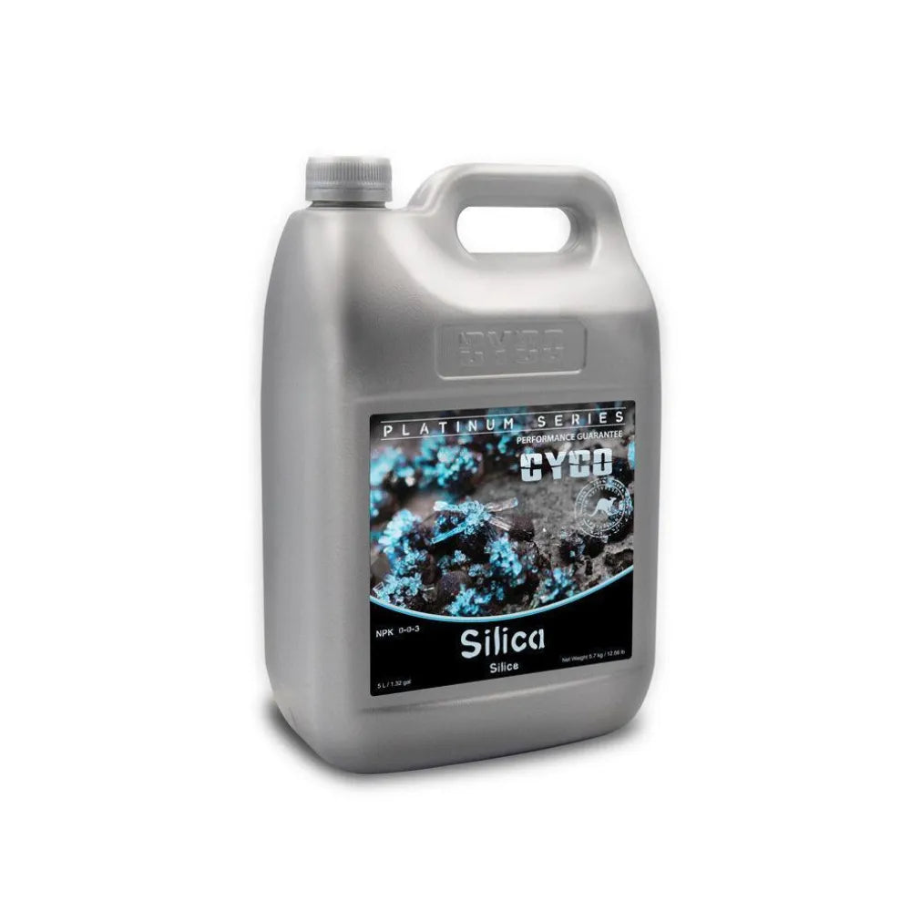 CYCO Silica plant strength additive 5L hydroponic solution, premium mono silicic acid for stronger stems and improved plant resilience