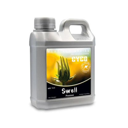 CYCO Swell bloom booster 1L hydroponic nutrient, late flowering additive for bigger flowers and improved resin production