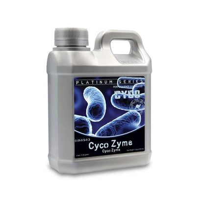 CYCO Zyme enzyme additive 1L hydroponic nutrient solution, improves root zone health and breaks down organic matter for plant growth