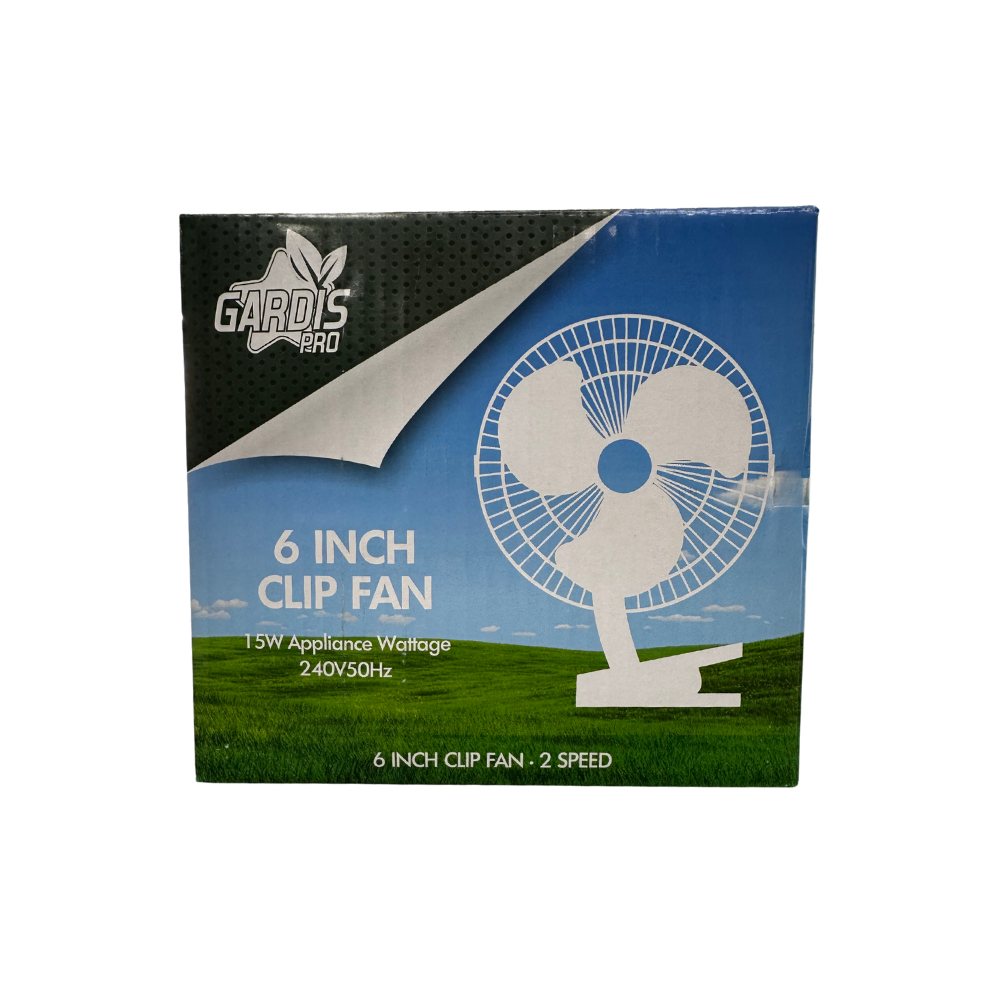 Gardis Pro - 6" Clip Fan - A-Grade Hydroponics