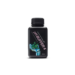 pH Buffer 4 calibration solution 250ml bottle for hydroponics and aquarium water testing, pH meter calibration fluid