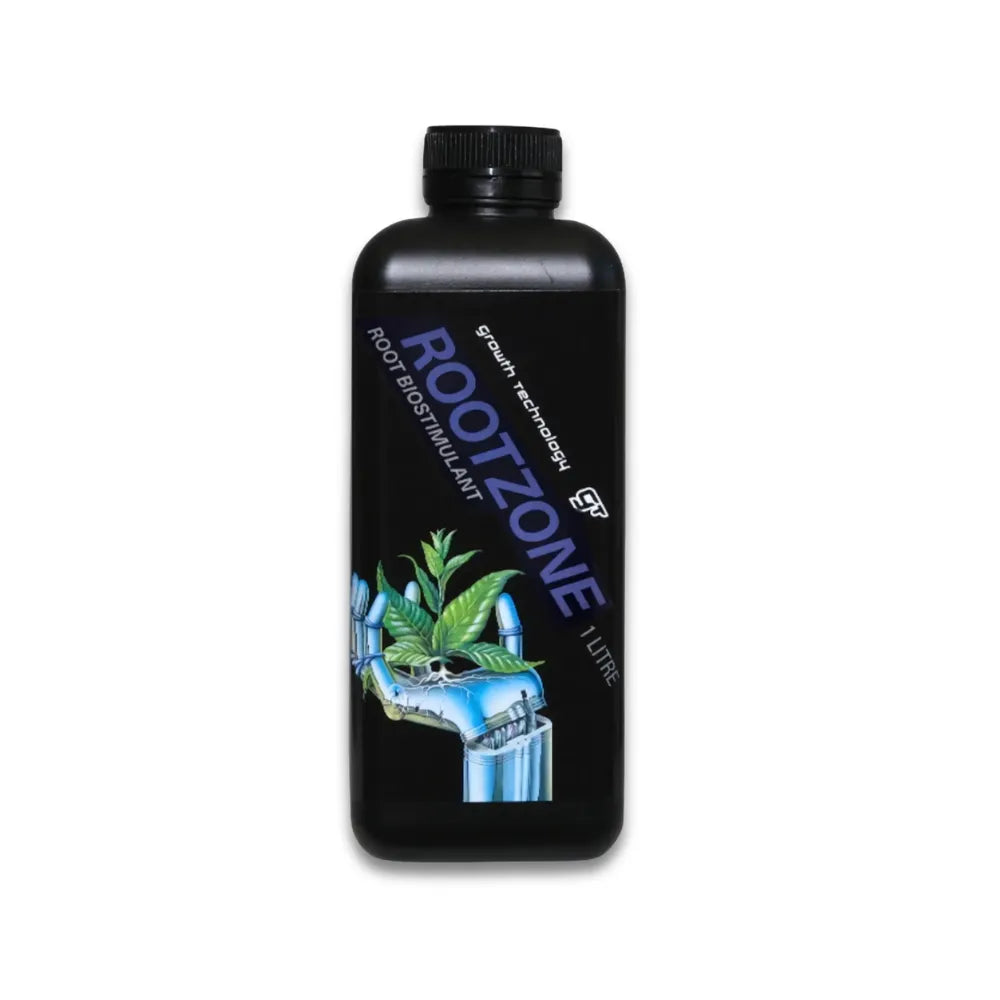 Growth Technology Rootzone organic root biostimulant 1 litre bottle for stronger roots, nutrient uptake and hydroponic plant growth