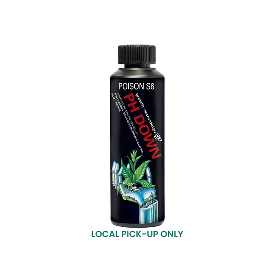 Growth Technology pH Down acid solution for lowering hydroponic nutrient pH.