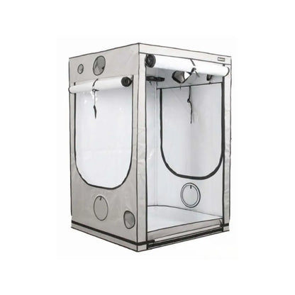 Homebox Ambient Q150+ indoor grow tent with reflective Mylar interior, observation window and zip door, 150 x 150 x 220 cm hydroponic grow room