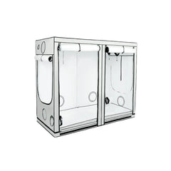 Homebox Ambient R240+ medium grow tent with dual zip doors, reflective interior and multiple ventilation ports for professional indoor plant growing
