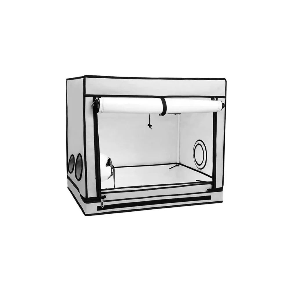 HOMEbox Ambient R80S indoor grow tent with front access door and ducting ports for grow room ventilation