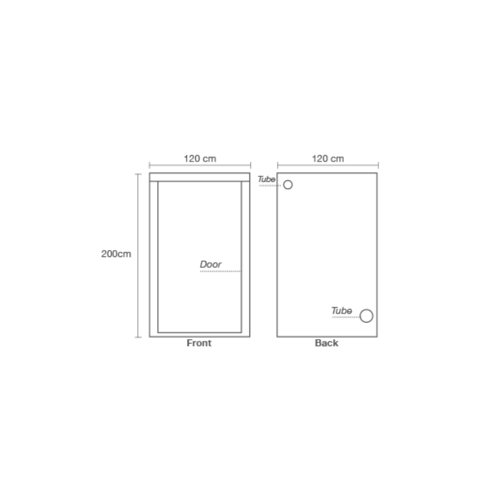 HOMEbox Ambient Q120 Plus Grow Room - A-Grade Hydroponics