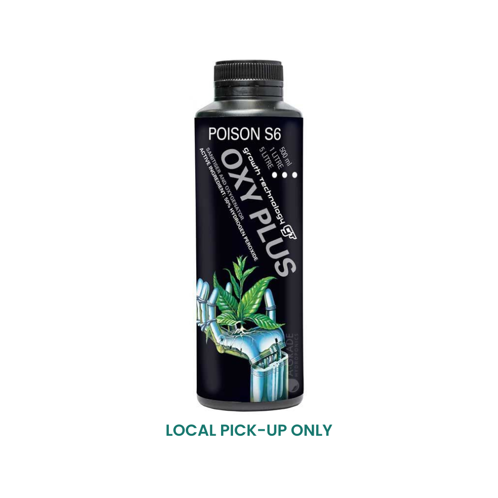 Growth Technology Oxy Plus Hydrogen Peroxide - A-Grade Hydroponics