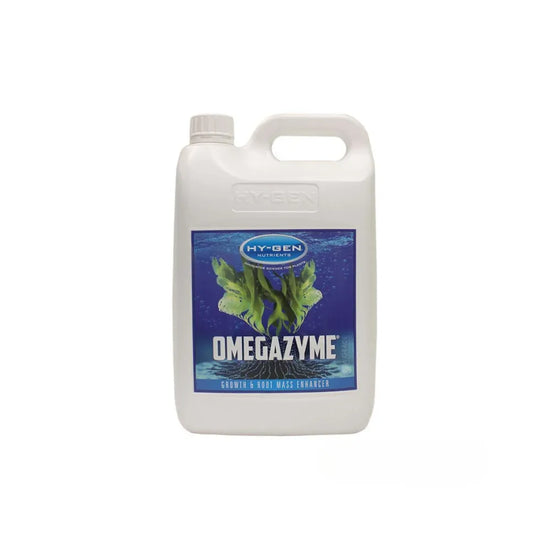 HY-GEN Omegazyme sea kelp root and shoot tonic 5L, growth and root mass enhancer for hydroponics and soil plants
